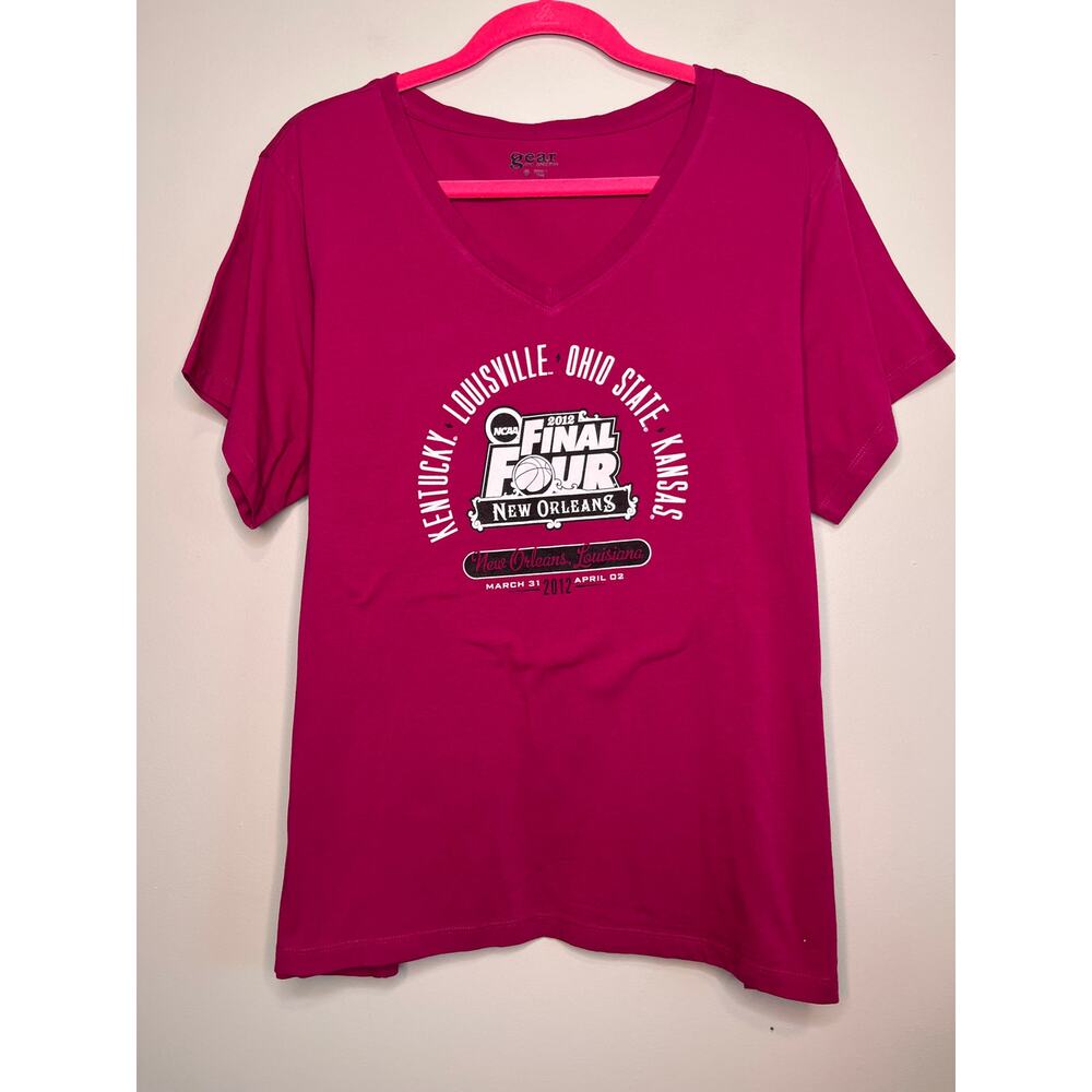 Gear For Sports 2012 Final Four New Orleans Kentucky Ohio State Kansas Shirt XXL